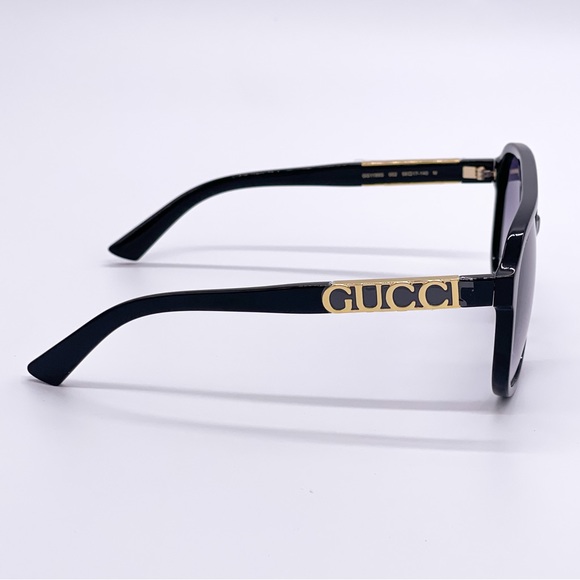 NEW GUCCI UNISEX AVIATOR SUNGLASSES GG1188S 002 - Picture 6 of 9